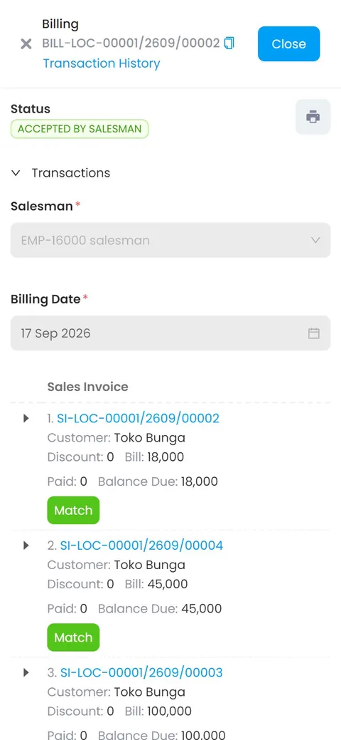 Billing