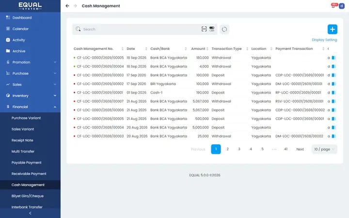 Cash Management